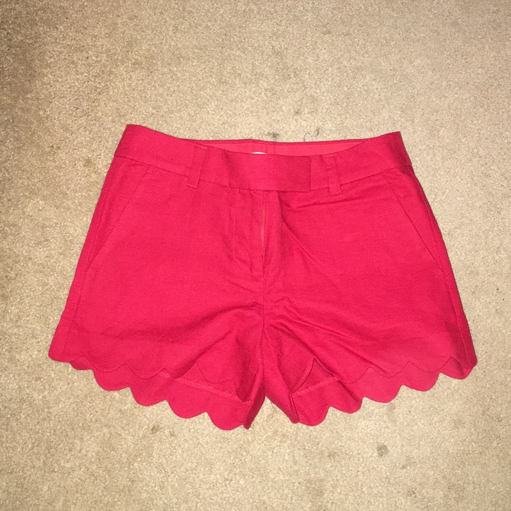 J Crew Red shorts